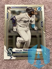 TAYLOR TRAMMELL 2021 Bowman Chrome Base Rookie RC #61 Mariners Prospect